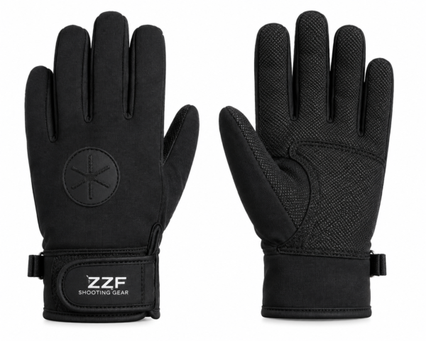 ZZF Tactical Shooting Gloves – Full Finger Grip Gloves for Hunting & Range Use