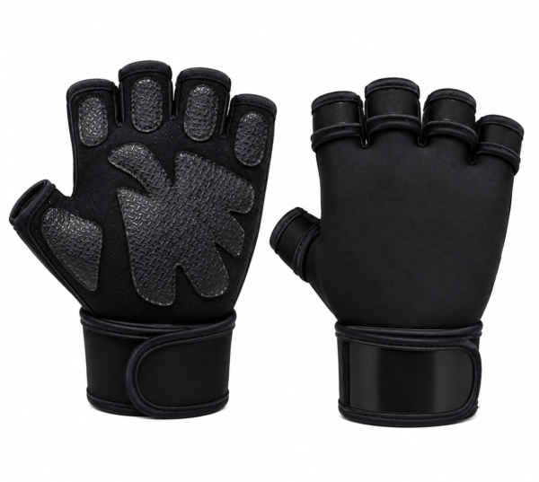 ZZF Pro Weight Lifting Gym Gloves – Half Finger Workout Gloves with Anti-Slip Grip & Padded Palm