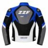 ZZF Blue & Black Motorcycle Racing Leather Jacket