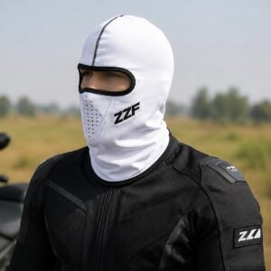 ZZF Premium Motorcycle Balaclava – Breathable Full Face Mask with Ventilation for Riding