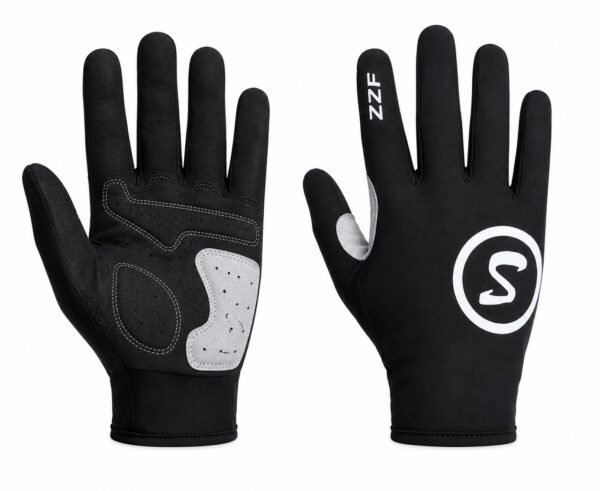 ZZF Full Finger Cycling Gloves – Windproof Breathable Bike Gloves for Road & MTB