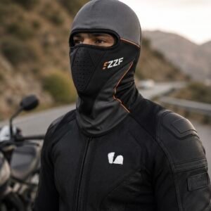 ZZF Premium Motorcycle Balaclava – Breathable Full Face Riding Mask for Bikers