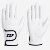 ZZF White Leather Golf Gloves – Premium Cabretta Leather | Men’s Performance Golf Gloves