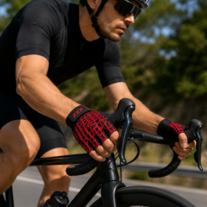 ZZF Pro Fingerless Cycling Gloves – Breathable Half Finger Bike Gloves