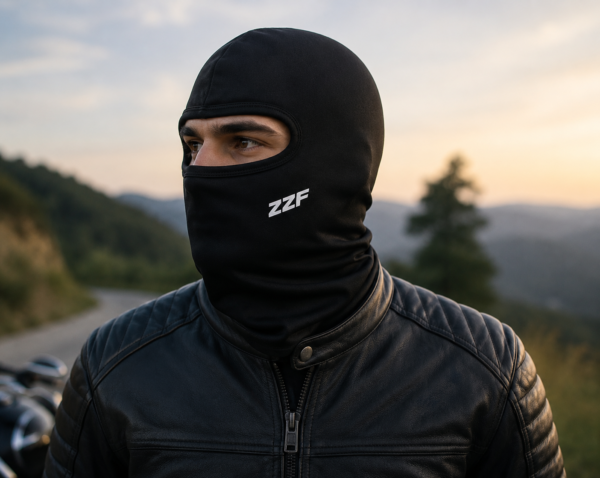 ZZF Lightweight Motorcycle Balaclava – Breathable Full Face Riding Mask for Bikers