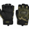 ZZF Tactical Fingerless Military Gloves | Hard Knuckle Outdoor Combat Gloves