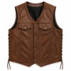 5C0018E6-F594-494D-A9E8-4A2F6053B7D5 ZZF Men’s Brown Leather Motorcycle Vest | Premium Biker Riding Vest