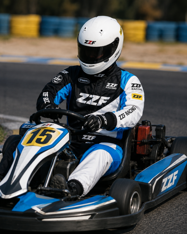 6D5BB879-071A-4DB0-ABE5-53915CF75472 ZZF Professional Kart Racing Suit – Lightweight Motorsport Racing Overall for Go Kart Drivers