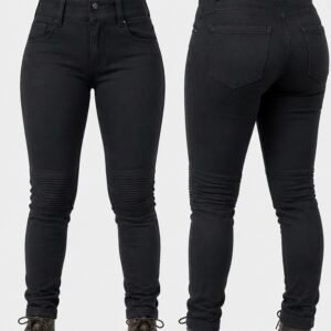 0827A221-6E20-4DA6-A454-559DC1857594 Women’s Protective Riding Pants – 100% Cotton with DuPont™ Kevlar® Lining & CE Level 2 Armor