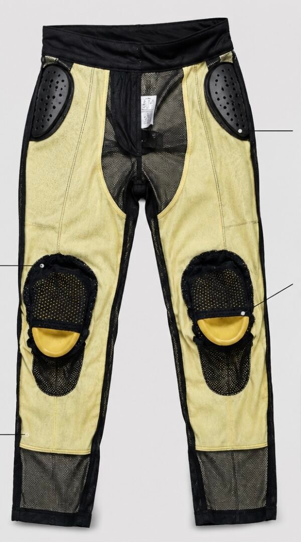 C8481214-EE9E-40DB-B8A0-F98DC4FF87C7 Women’s Protective Riding Pants – 100% Cotton with DuPont™ Kevlar® Lining & CE Level 2 Armor