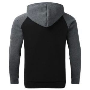 Men’s Motorcycle Protective Hoodie – 350/450 GSM Fleece with DuPont™ Kevlar® & CE Level 2 Protection